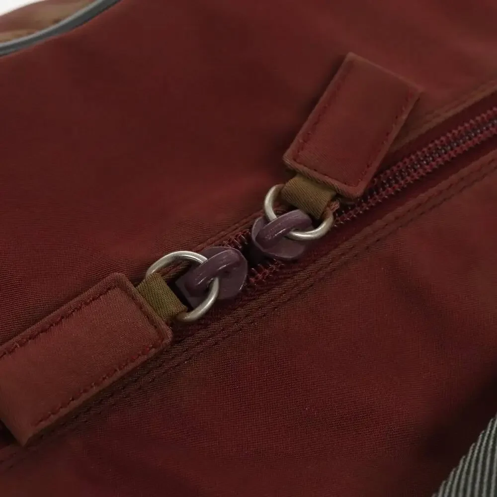 PRADA Sports Boston Bag Nylon Red